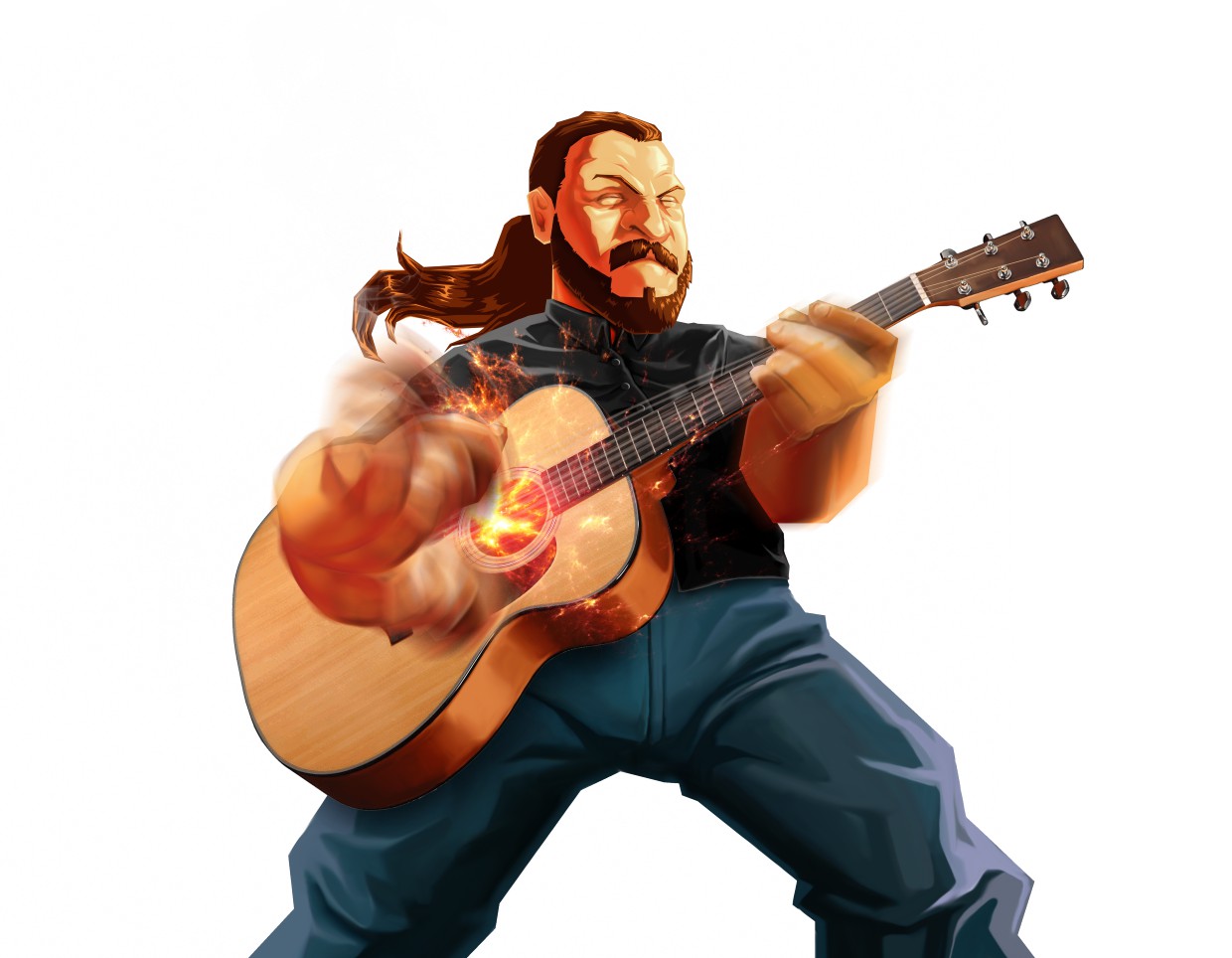 Max, professeur de guitare