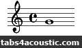 whole note